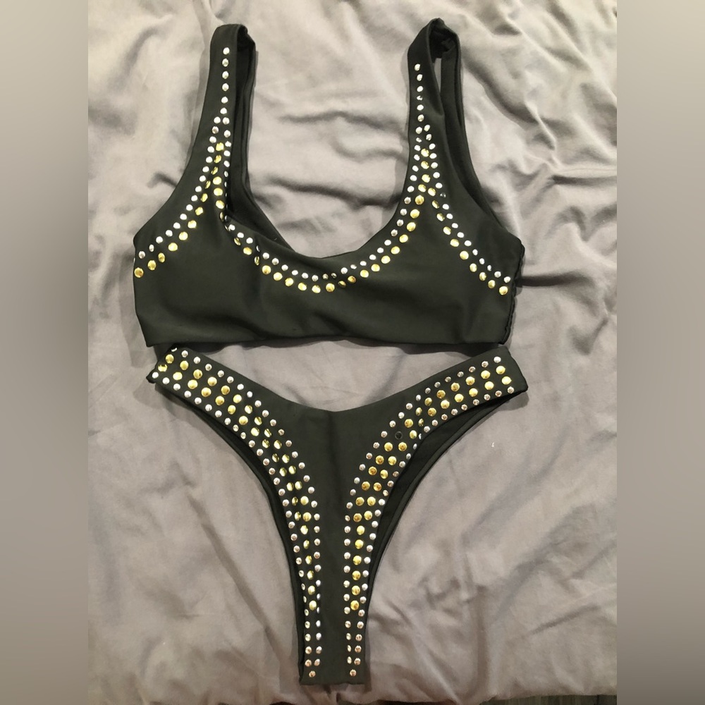 SHEIN Black Bikini